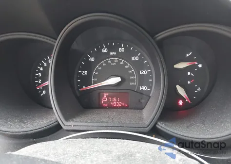 2016 Kia Rio Lx z USA, uszkodzony, nr VIN KNADM4A37G6632634